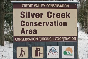 Silver Creek Conservation Sign